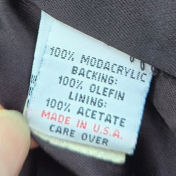 J. PERCY FOR MARVIN RICHARDS vintage faux fur jacket size med oversized - Picture 11 of 12